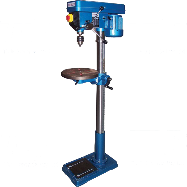 Industrial Floor Standing Drill Press PNG image