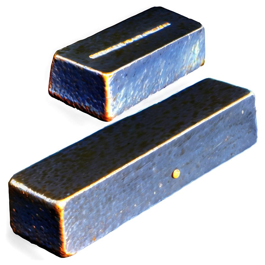 Industrial Iron Ingot Png 15 PNG image