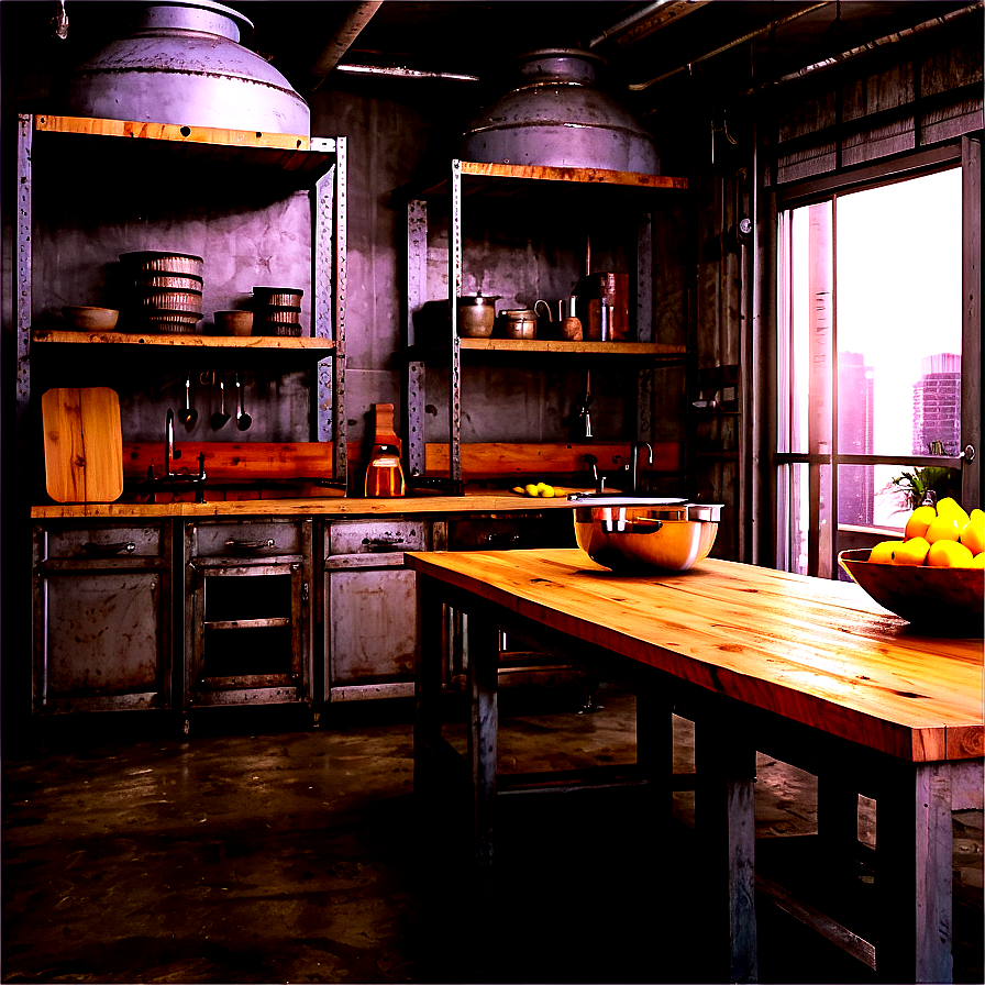 Industrial Kitchen Style Png Tfa PNG image