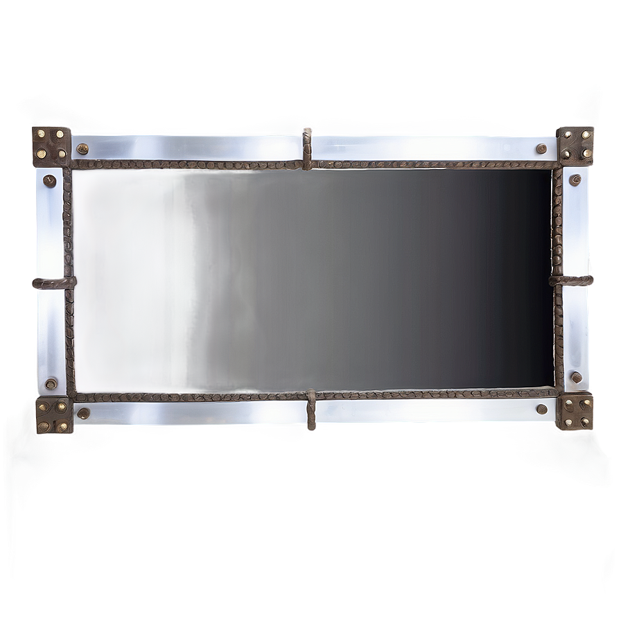 Industrial Mirror Frame Png 32 PNG image