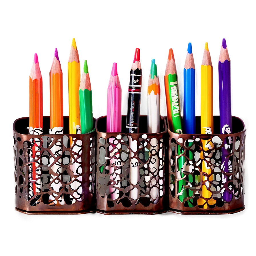 Industrial Pencil Holder Png Uua19 PNG image