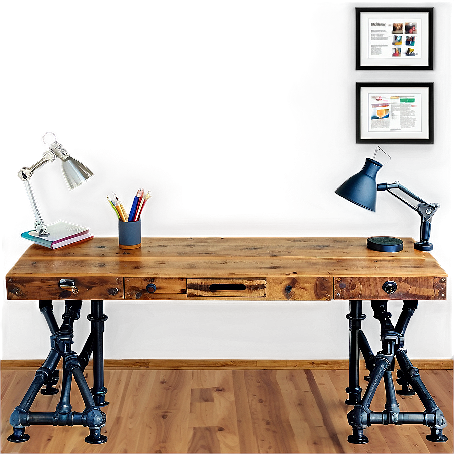 Industrial Pipe Desk Png 97 PNG image