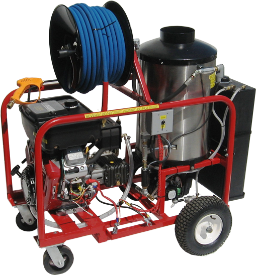 Industrial Pressure Washer System PNG image