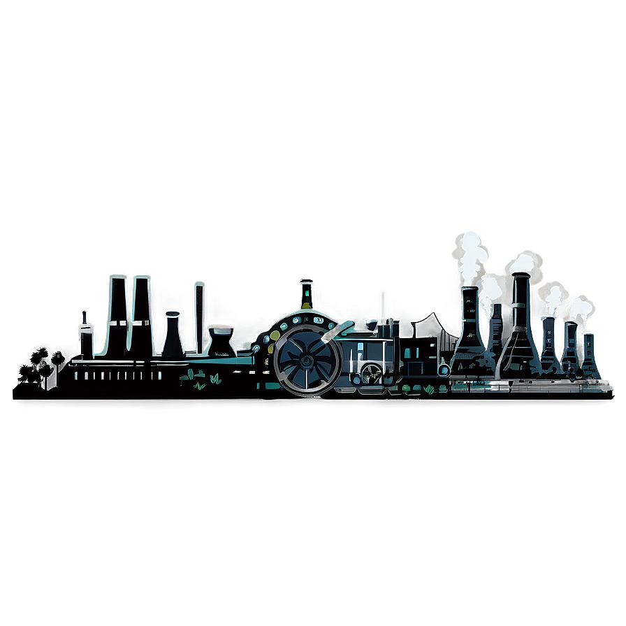 Industrial Revolution Imagery Png Pny PNG image