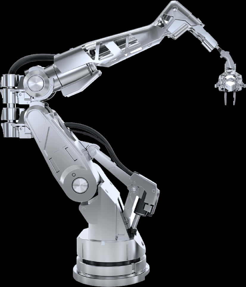 Industrial Robot Arm PNG image