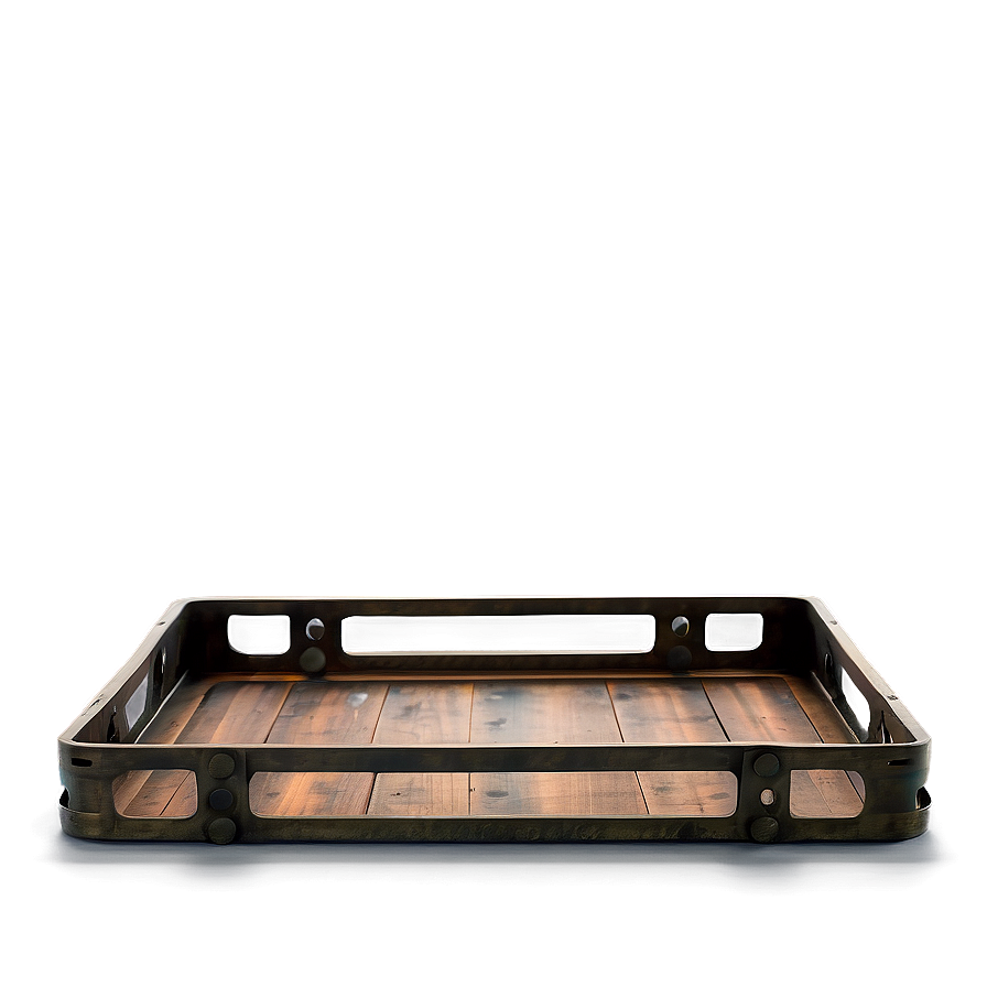 Industrial Style Tray Png 06212024 PNG image