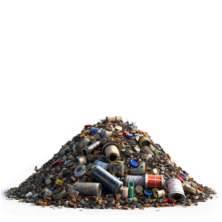 Industrial Waste Heap Png 06212024 PNG image