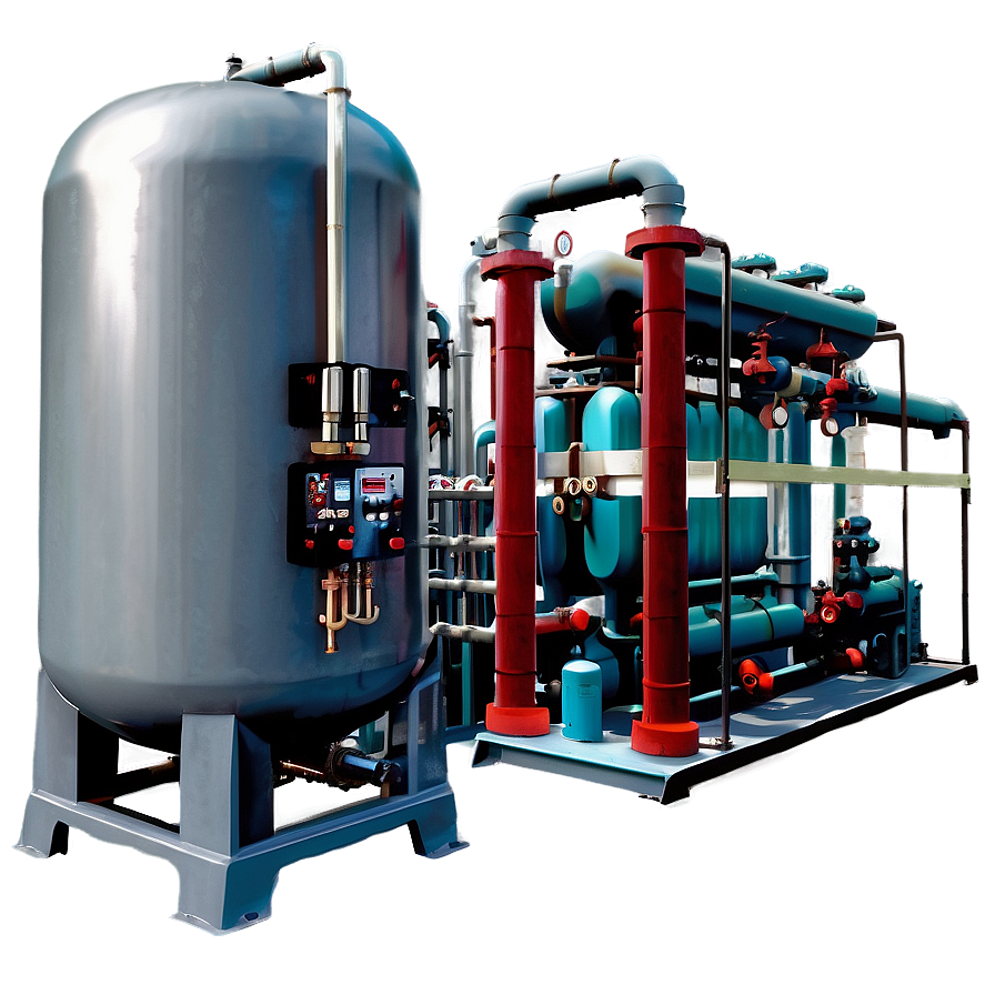 Industrial Water Treatment Png Skr18 PNG image