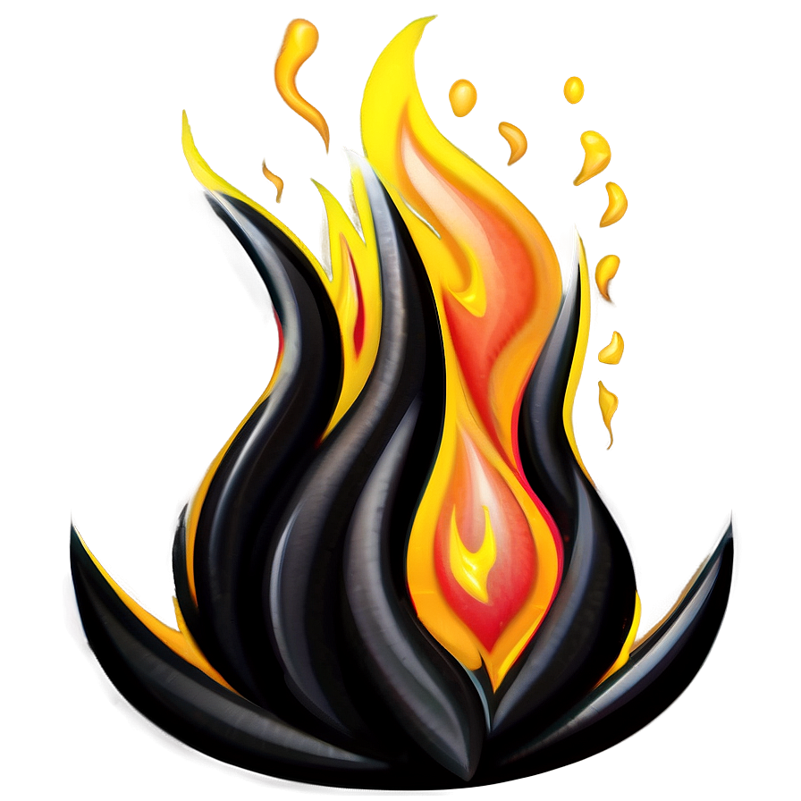 Inferno Fire Emoji Representation Png 05042024 PNG image