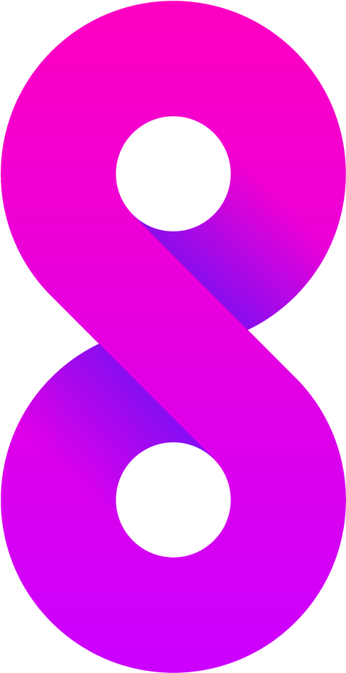 Infiniti Logo Pink Gradient PNG image