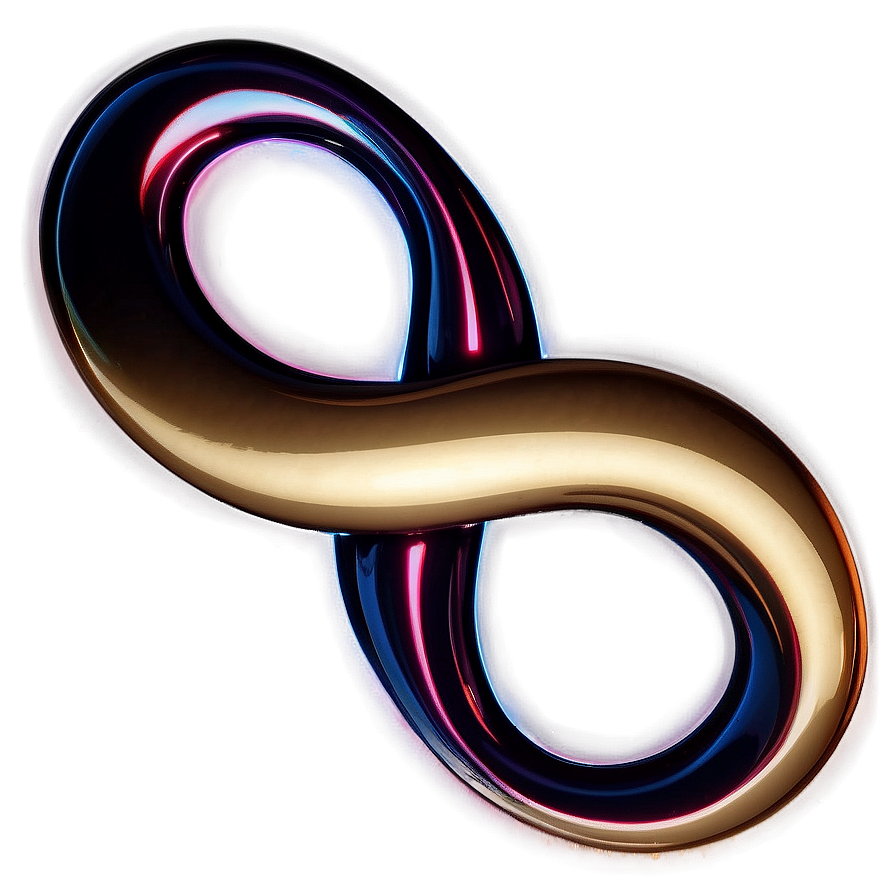 Infinity Sign With Modern Elegance Png 06282024 PNG image