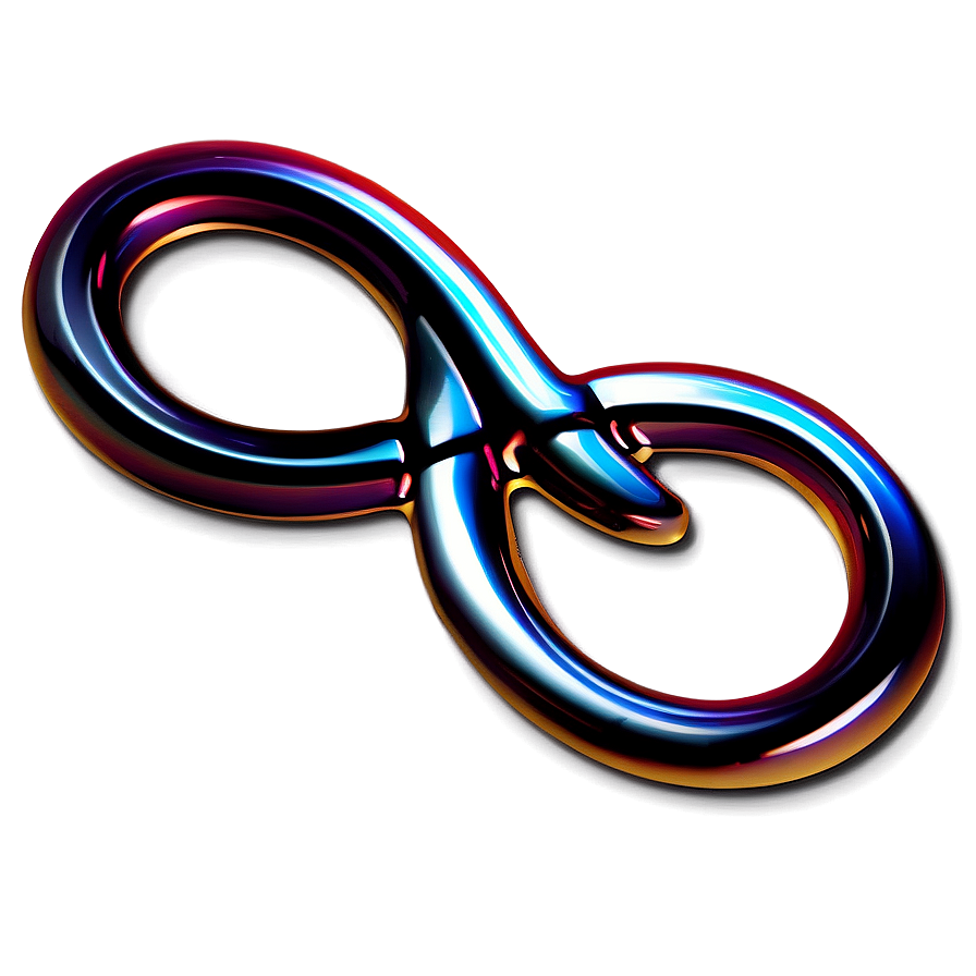 Infinity Symbol With Deluxe Finish Png Edv PNG image