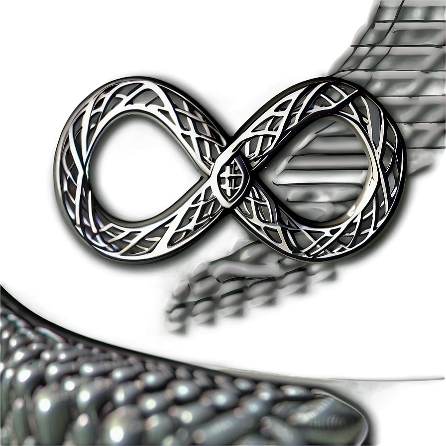 Infinity Symbol With Exquisite Detail Png Fvc13 PNG image