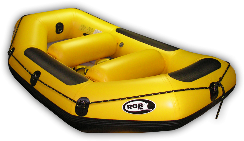Inflatable Yellow Raft PNG image