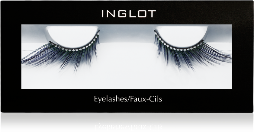 Inglot Decorative Eyelashes Ad PNG image