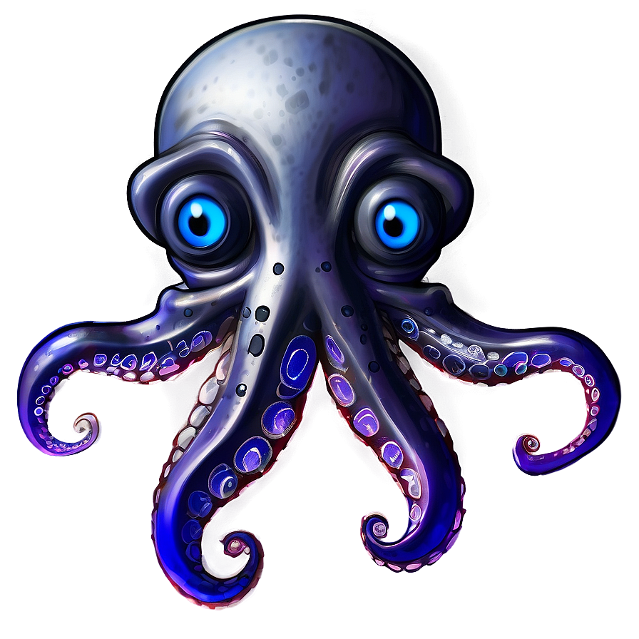 Ink Squid Concept Art Png 40 PNG image
