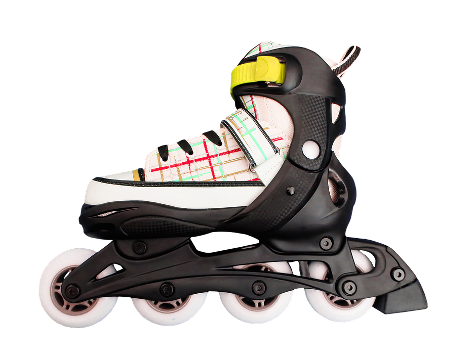 Inline Skate Side View PNG image