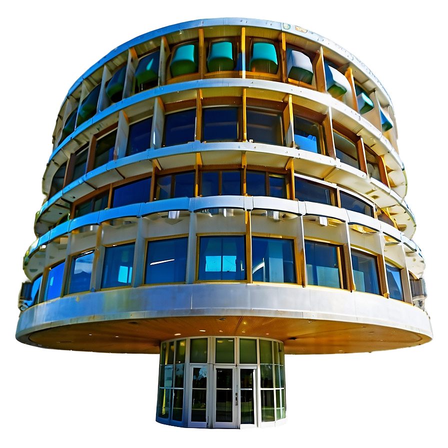 Innovative Library Building Png 64 PNG image