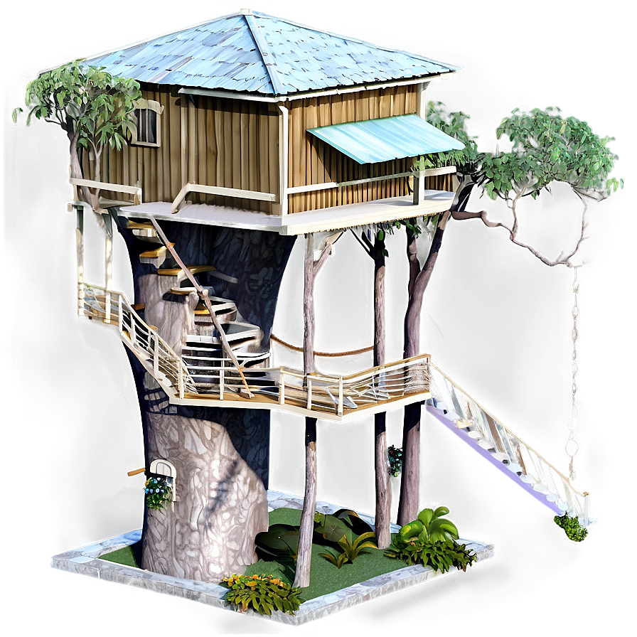 Innovative Tree House Png Xri95 PNG image