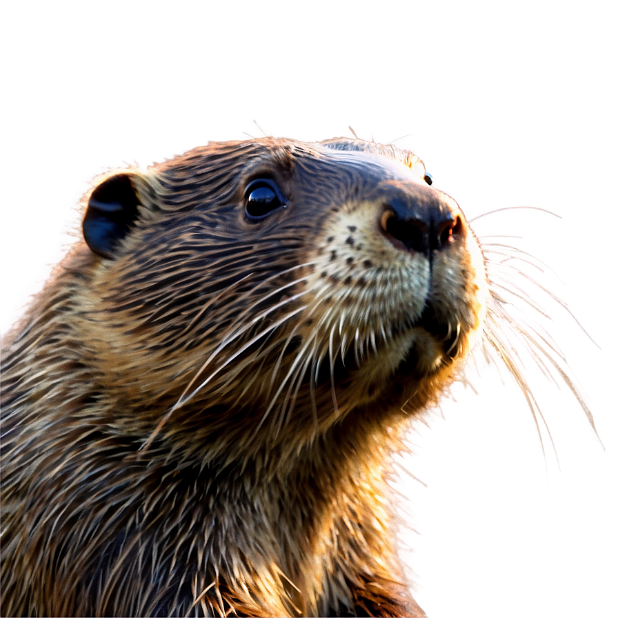 Inquisitive Beaver Face Png Uds PNG image