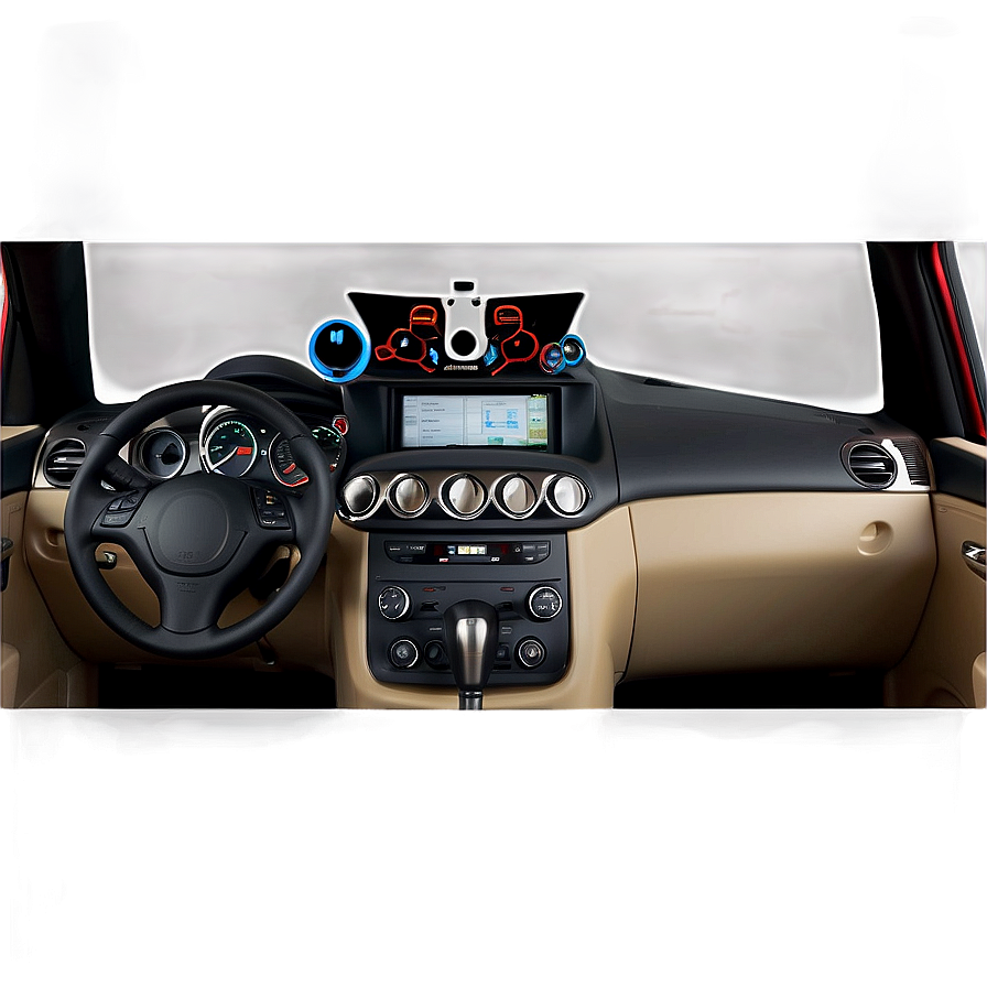 Inside Car Control Panel Png 06252024 PNG image