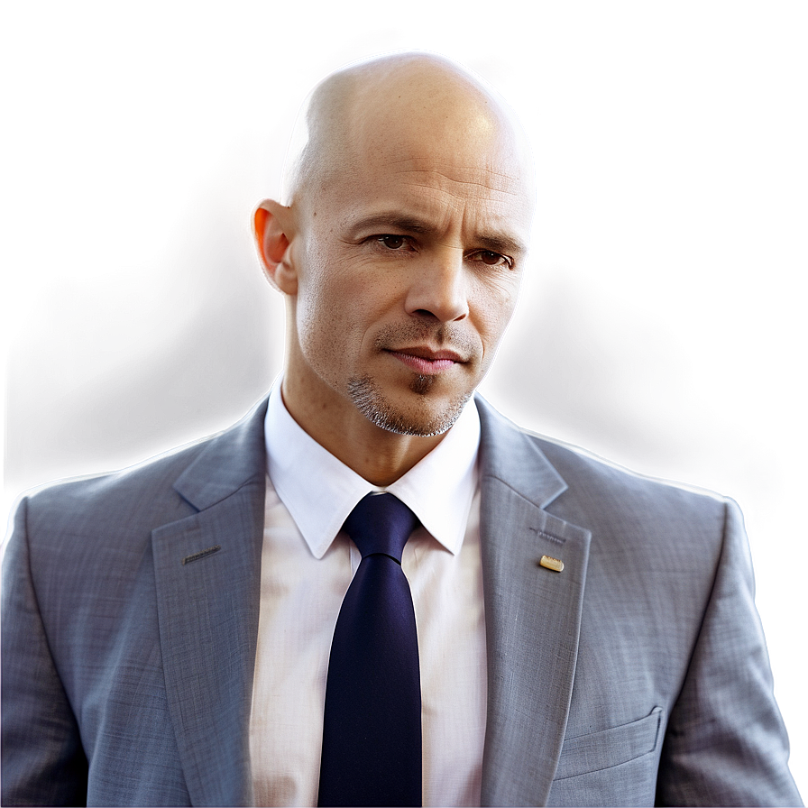 Inspirational Bald Leader Png Kfe19 PNG image