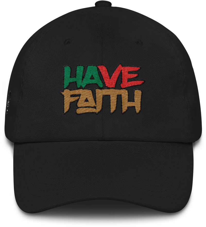 Inspirational Faith Baseball Cap PNG image