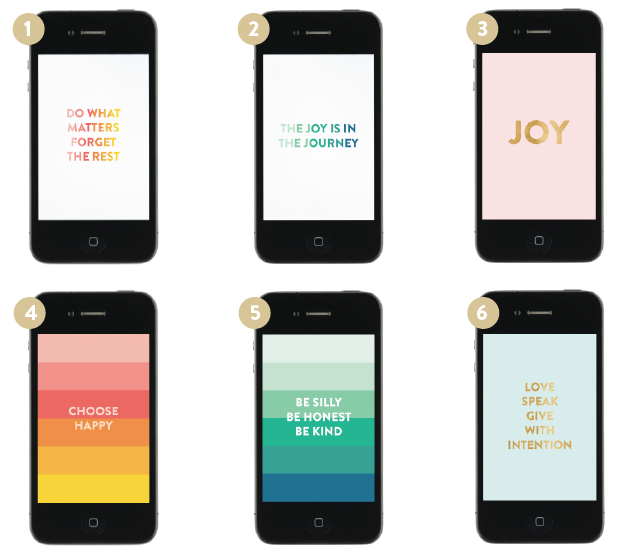 Inspirational Quotes Smartphone Screens PNG image