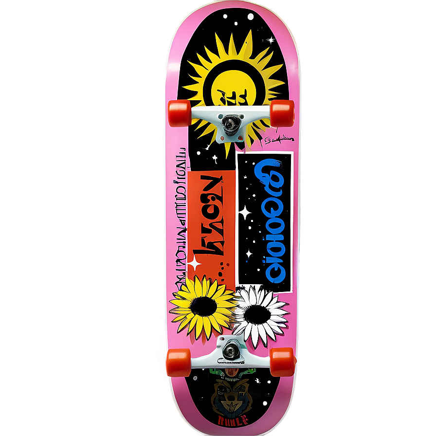 Inspirational Skateboard Deck Design Png Qox36 PNG image