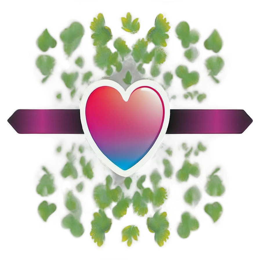 Instagram Heart Love Png Dck PNG image