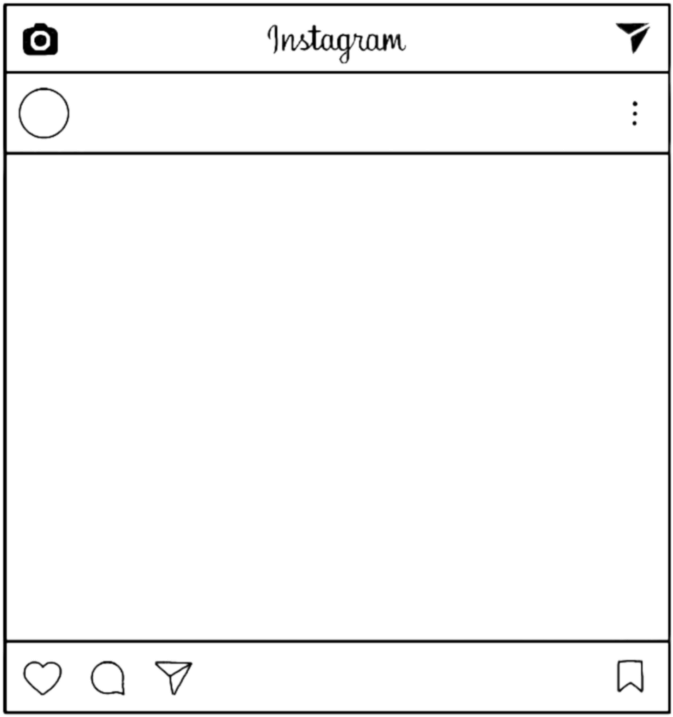 Instagram Interface Overlay PNG image