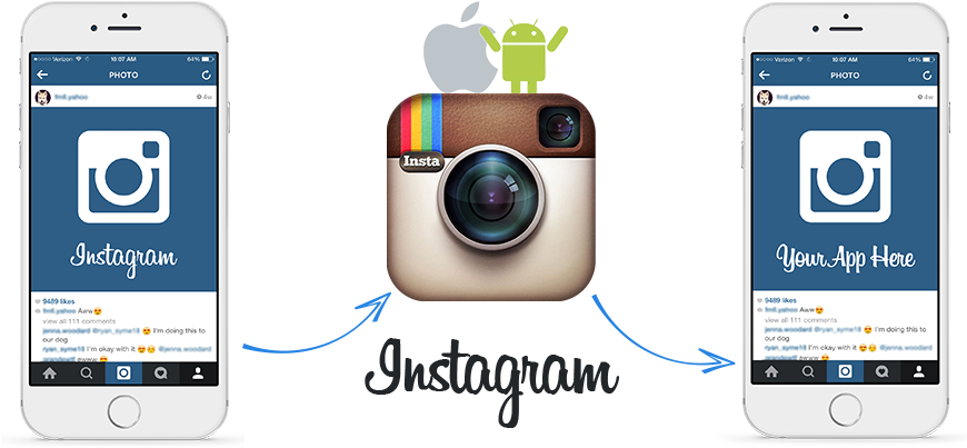 Instagram Promotion Graphic PNG image