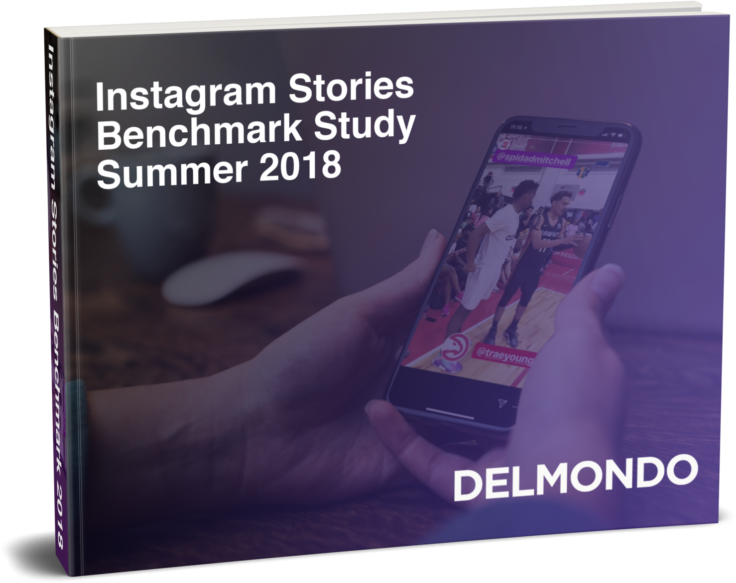 Instagram Stories Benchmark Study Cover2018 PNG image