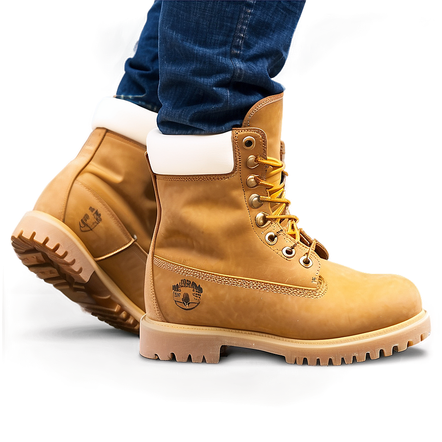 Insulated Timbs Boots Png Ksc71 PNG image