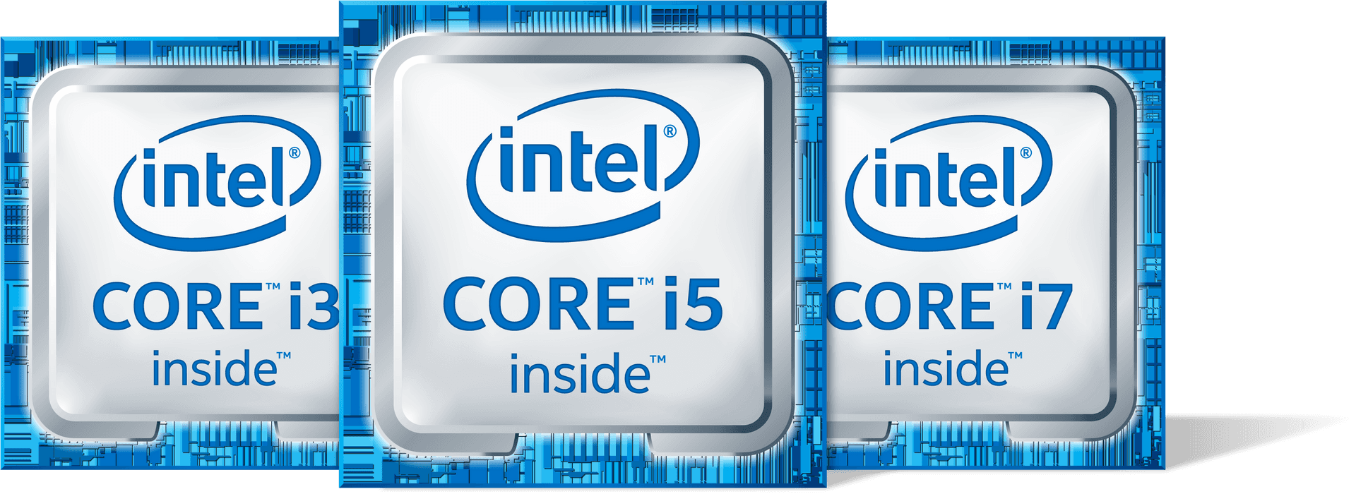 Intel Corei3i5i7 Processors PNG image