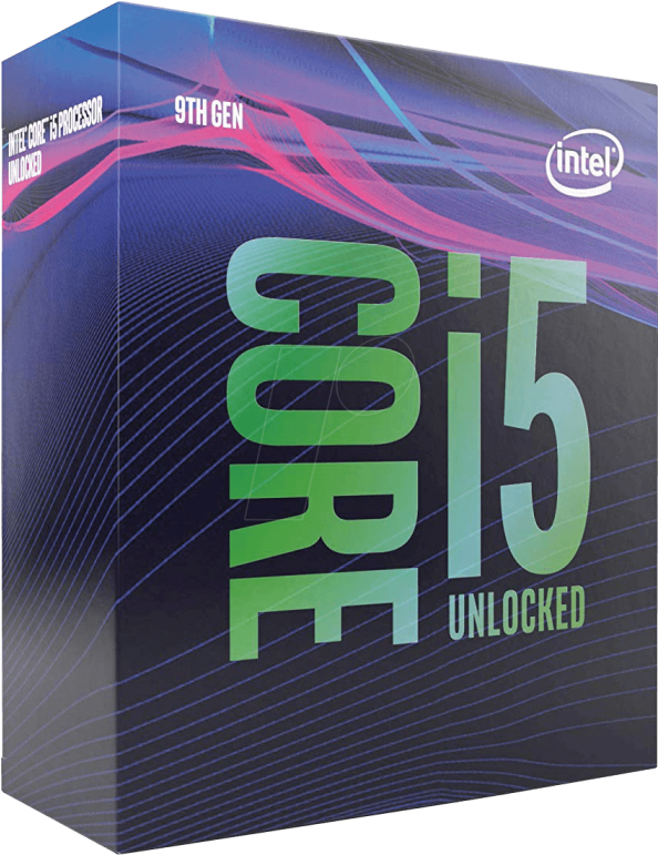 Intel Corei59th Gen Processor Box PNG image