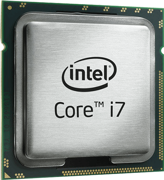Intel Corei7 Processor PNG image