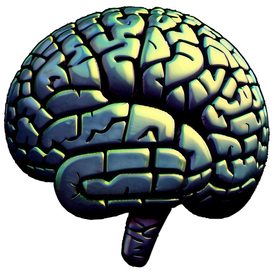 Intellectual Brain Emoji Png Vnf PNG image