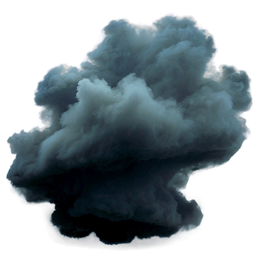 Intense Black Clouds Png Vvw PNG image