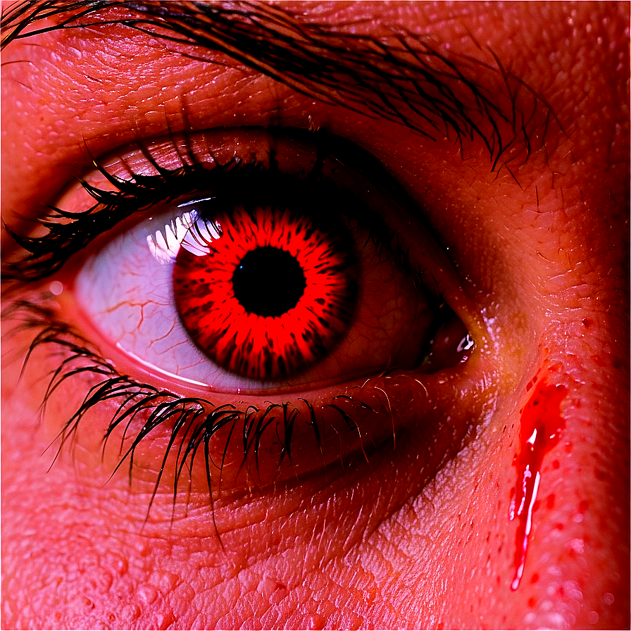 Intense Bloodshot Eyes Png Afu87 PNG image