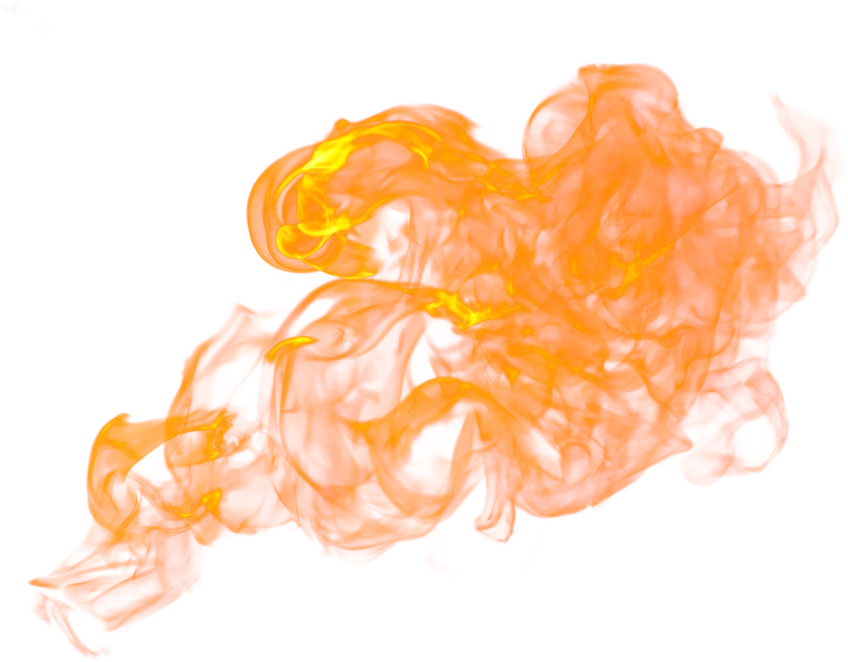 Intense Flame Texture PNG image