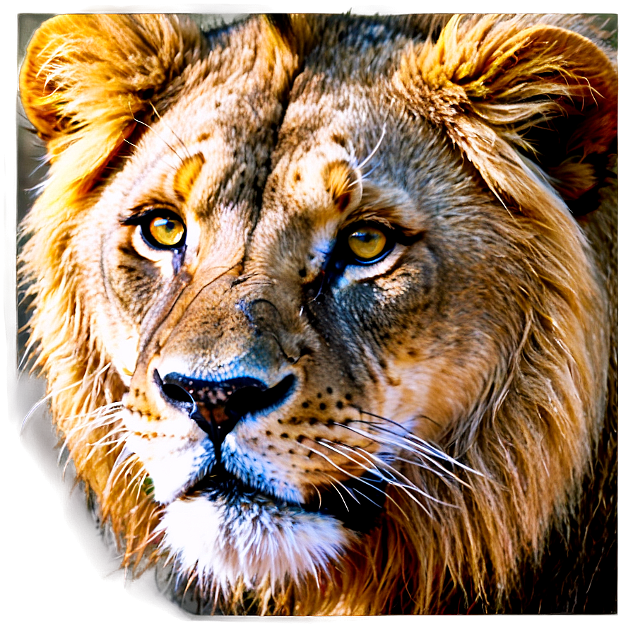 Intense Lion Look Png 99 PNG image