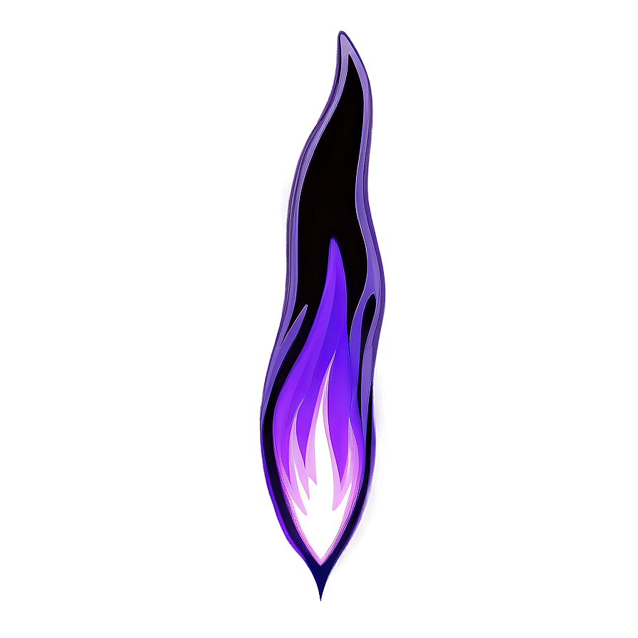 Intense Purple Flame Png Fjx PNG image