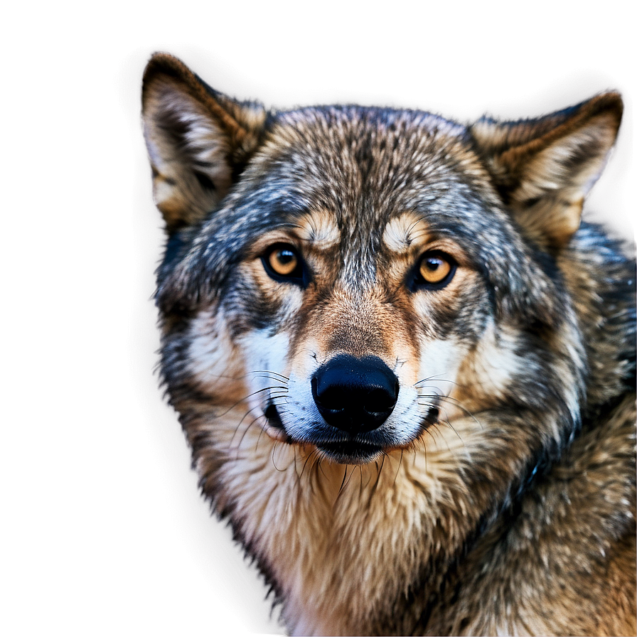 Intense Wolf Stare Png 85 PNG image