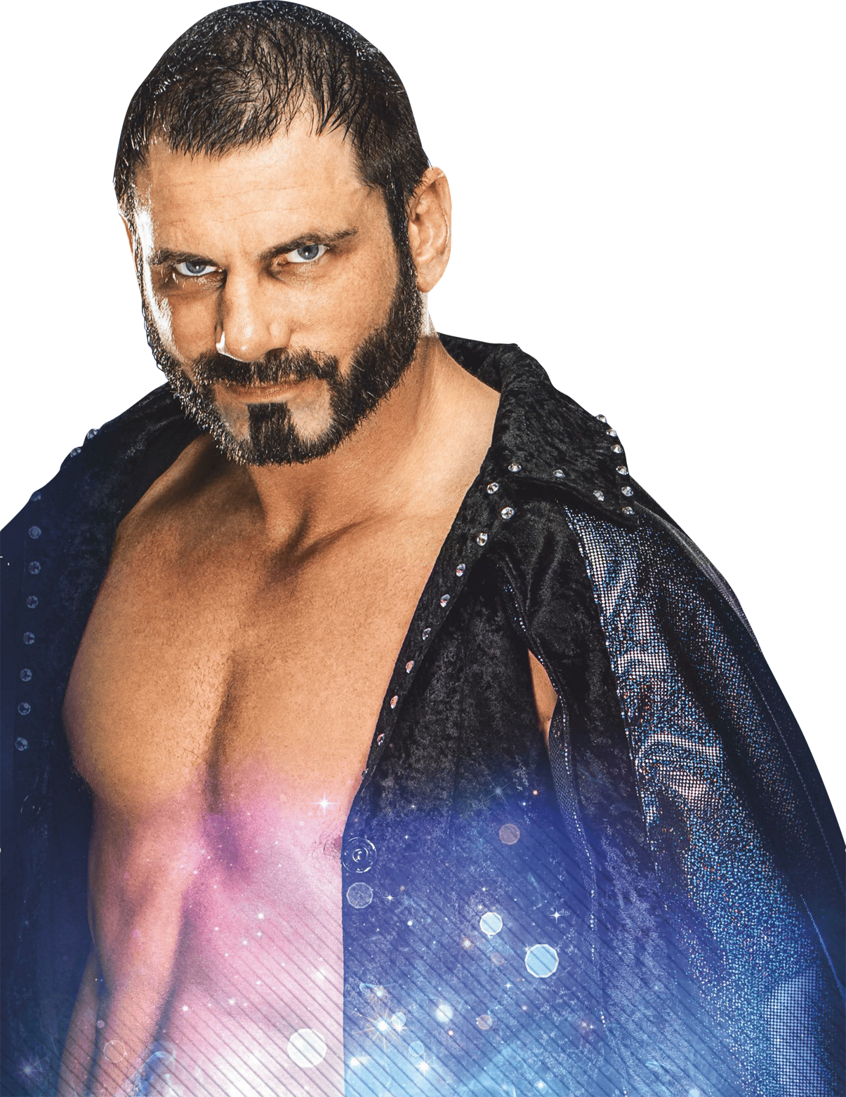 Intense_ Wrestler_with_ Sparkling_ Cape_ Aries_ Vibe PNG image