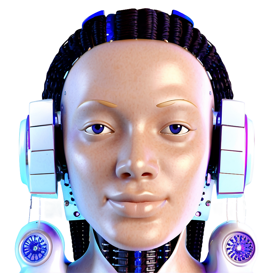 Interactive Ai Bot Illustration Png 06122024 PNG image