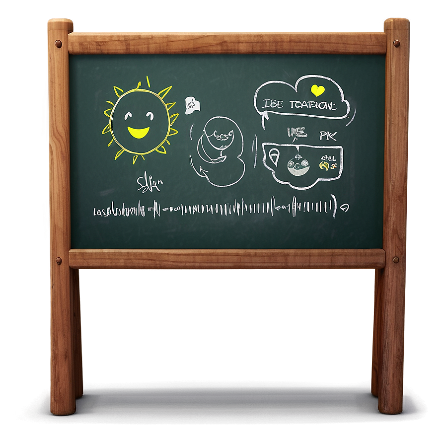 Interactive Chalkboard Png 14 PNG image