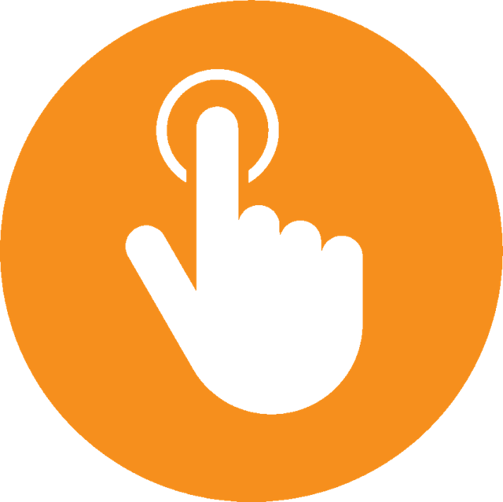 Interactive Click Icon PNG image