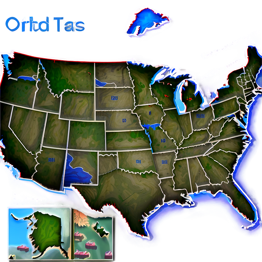 Interactive Usa Map Png Hev7 PNG image