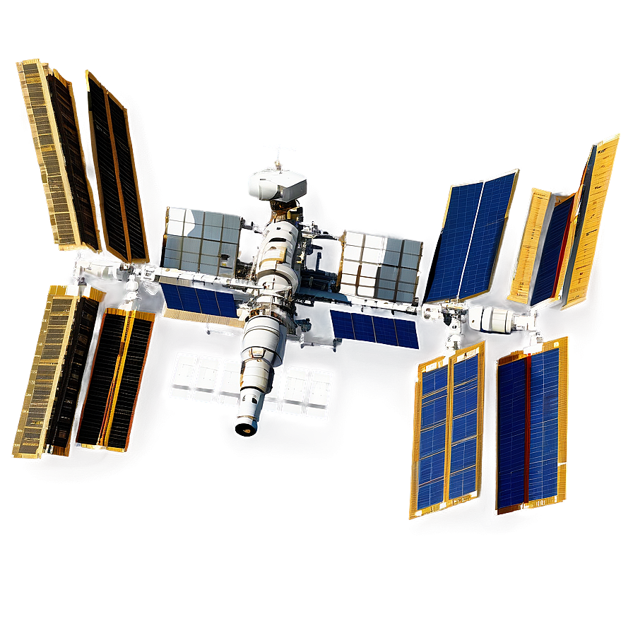 International Space Station B PNG image